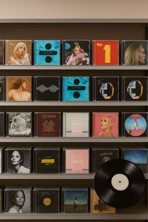 cd and vinyl best sellers