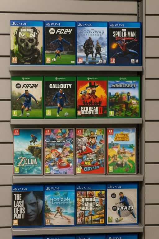 pc xbox playstation nintendo game best sellers