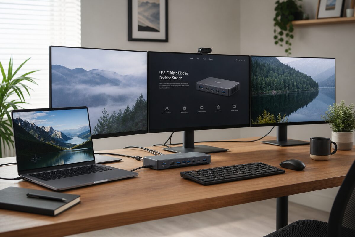 usb c docking station hero